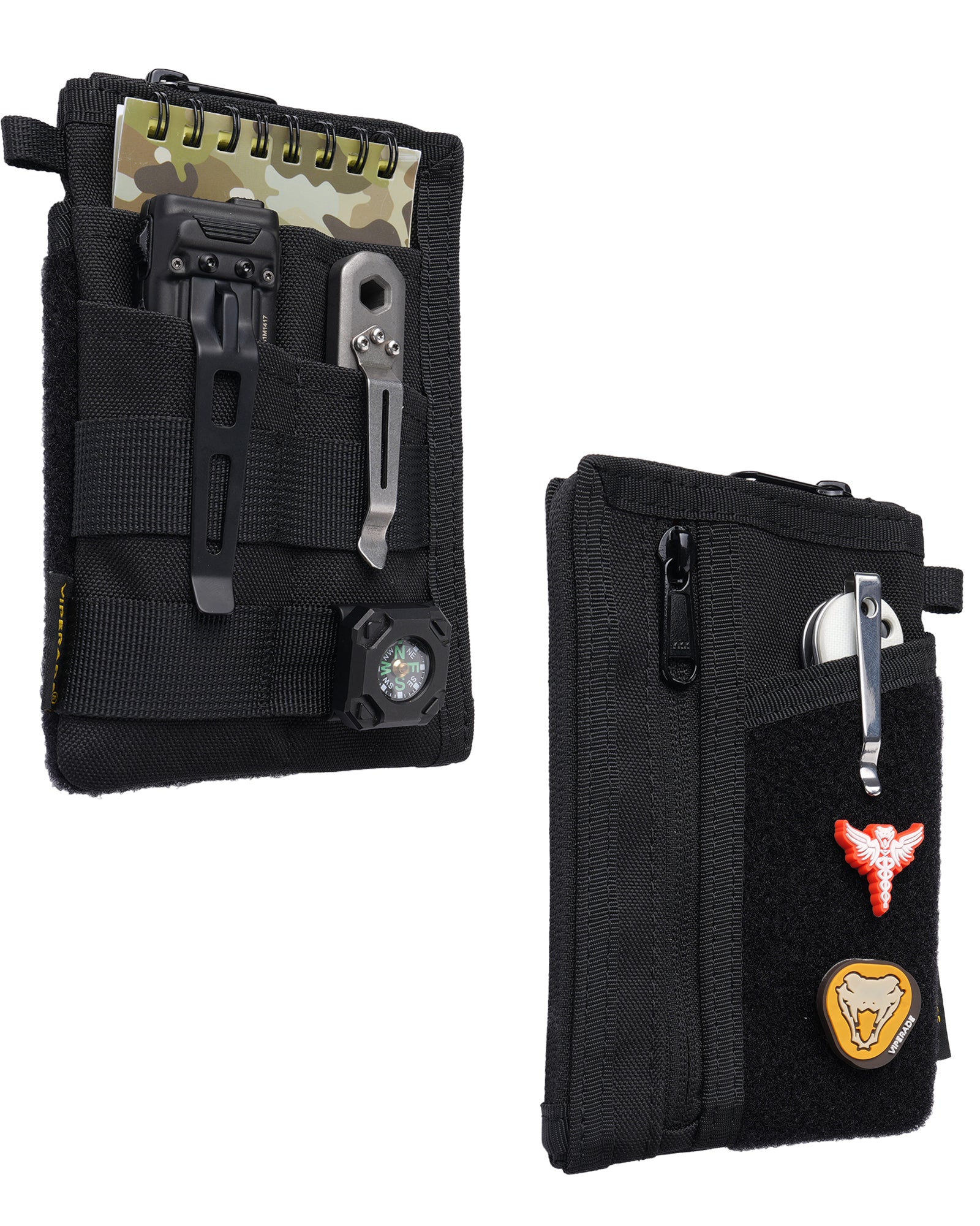 VE38 Pocket Organizer, EDC Organizer Pouch with 6 Pockets – Viperade