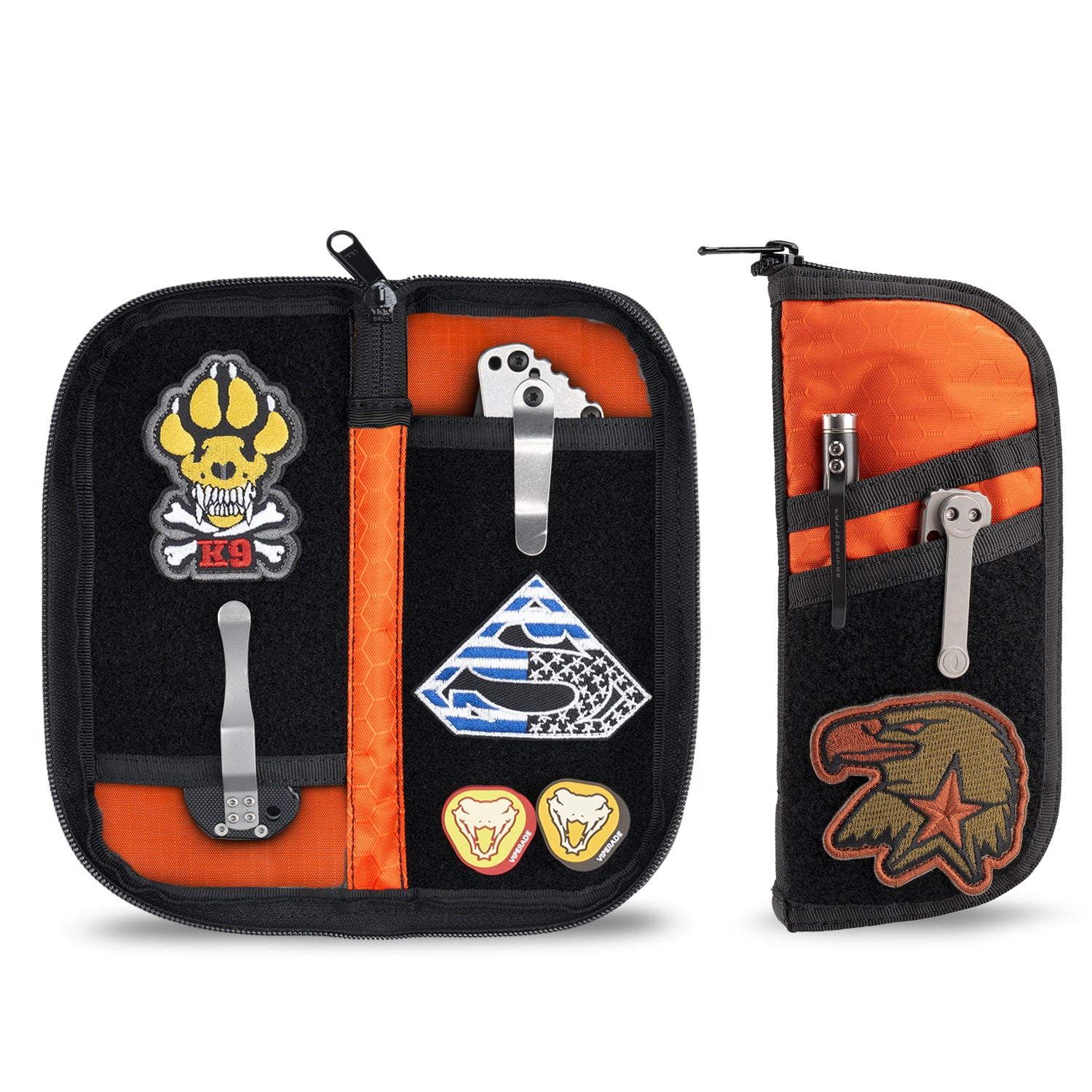 VE19 Long EDC Pouch Organizer, Utility Pouch for Multitools – Viperade