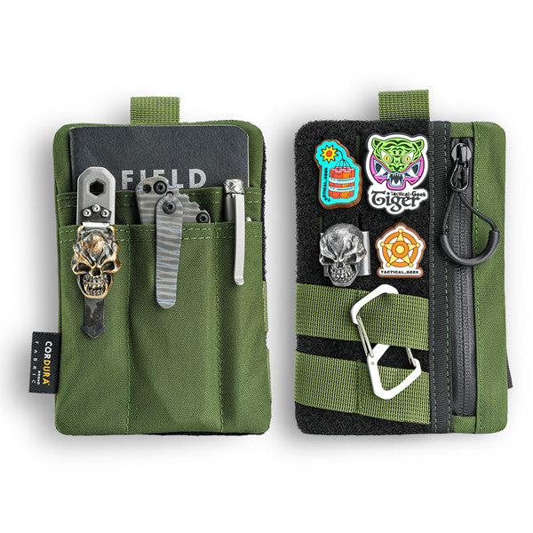 VE27 Cordura EDC Organizer Pouch with Zipper Pocket & MOLLE – Viperade