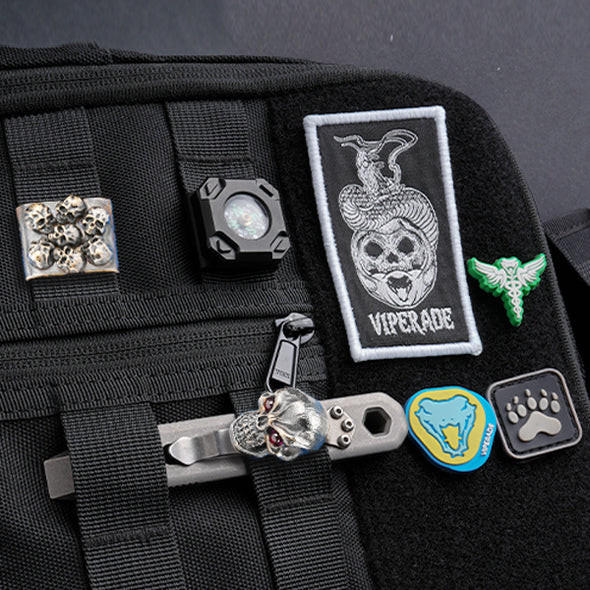 Horimukade × Viperade VAP6 Patches (glow in the dark)