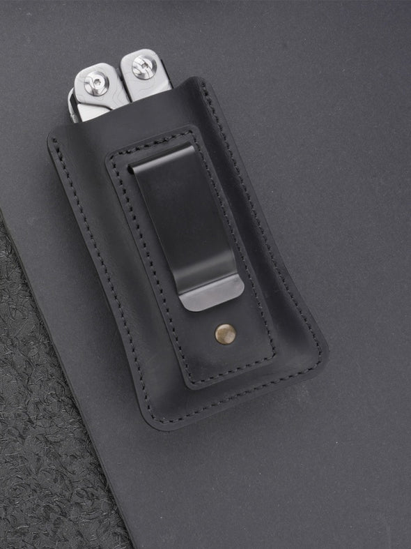 PJ37 Knife Leather Sheath, Multitool Sheath
