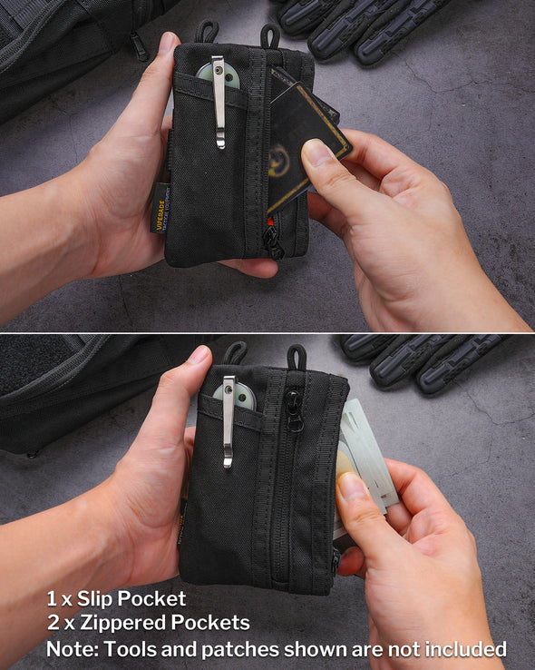 VE18N-M EDC Pocket Organizer w/o velcro