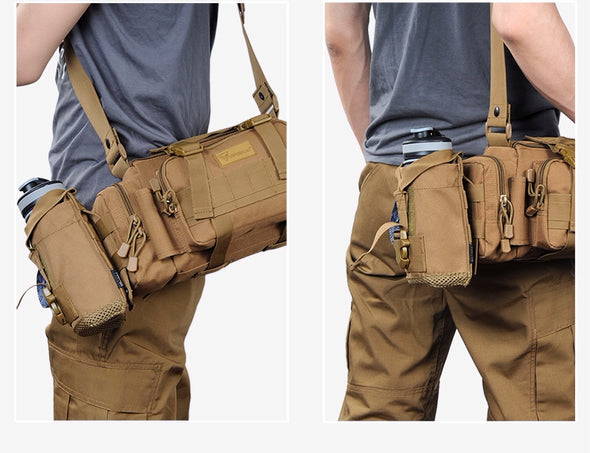CHA7 Small outdoor multipurpose water bottle bag and Travel portable accessory bag