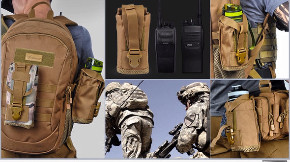 CHA7 Small outdoor multipurpose water bottle bag and Travel portable accessory bag