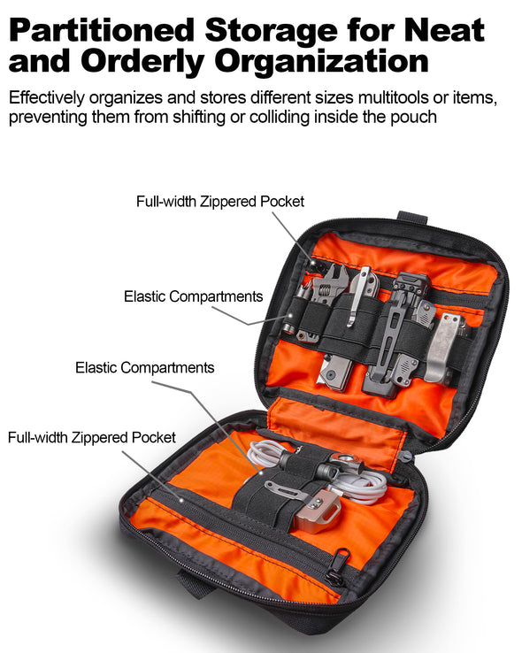 CHP3 Small Admin Pouch for Tactical Backpack or Vest