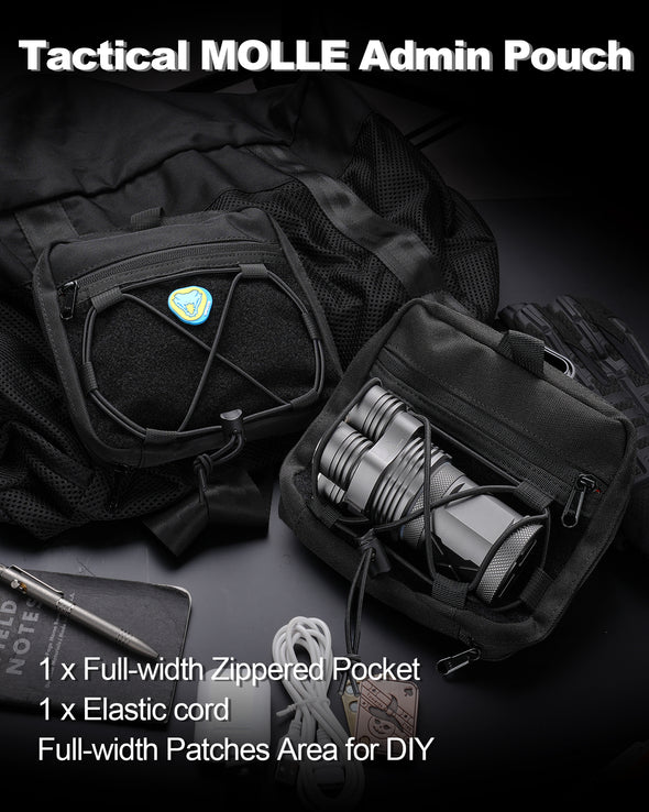 CHP3 Small Admin Pouch for Tactical Backpack or Vest