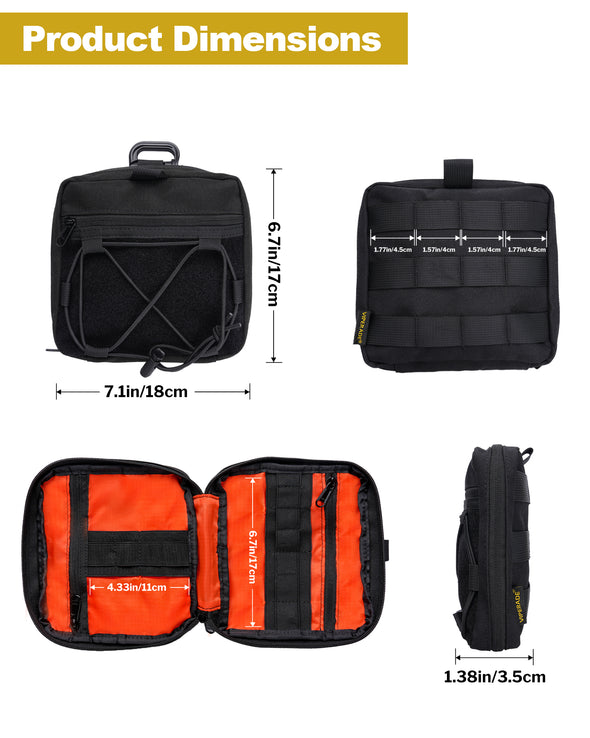 CHP3 Small Admin Pouch for Tactical Backpack or Vest