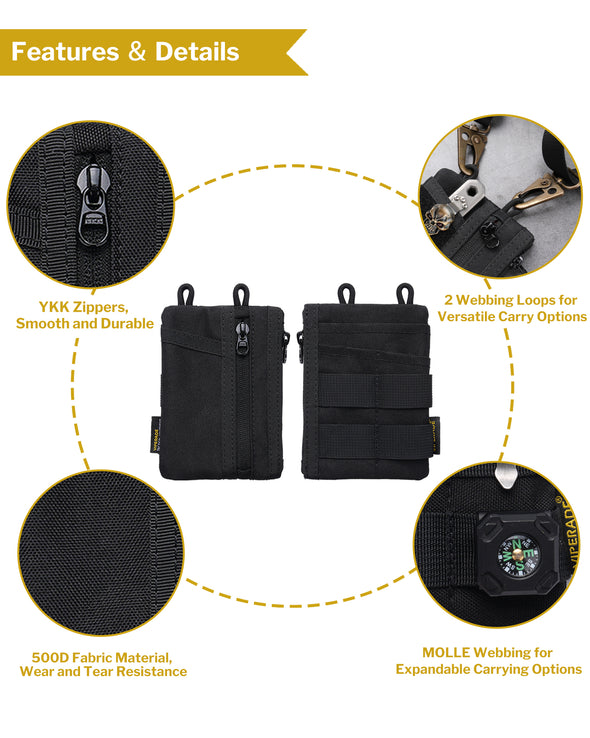 VE18N-M EDC Pocket Organizer w/o velcro