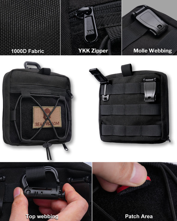 CHP3 Small Admin Pouch for Tactical Backpack or Vest