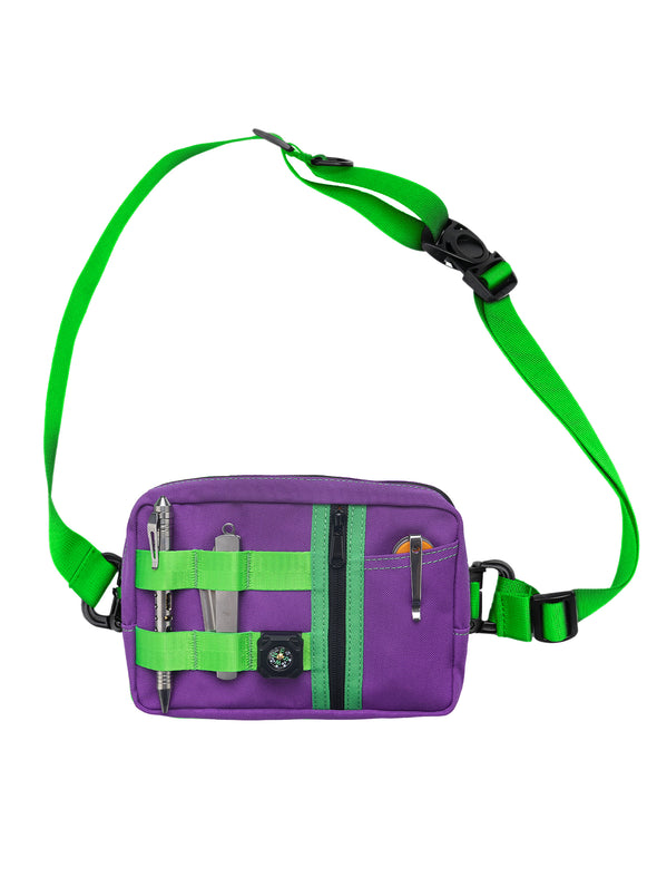 CHW2 EDC Organizer Pouch with Strap, Waist bag, Sling bag