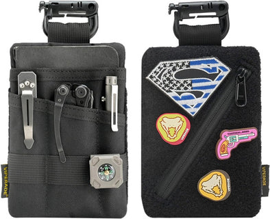 VE23 Pocket Organizer, EDC Pouch with 3 Tool Slots