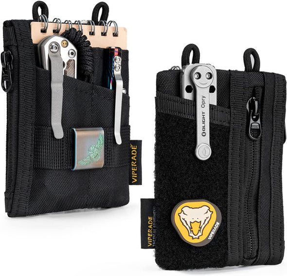 VE18 EDC Pocket Organizer Pouch, Velcro Pouch for Everyday Carry