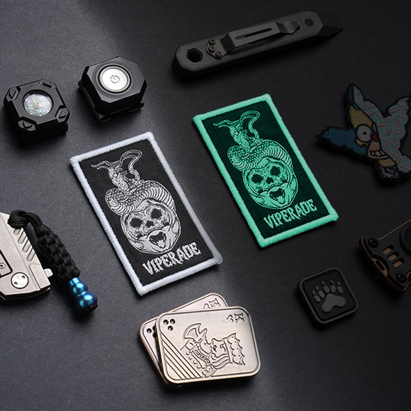 Horimukade × Viperade VAP6 Patches (glow in the dark)