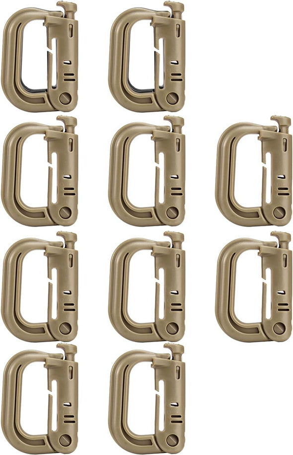 VAB1 10 Pack Multipurpose D-Ring Buckle