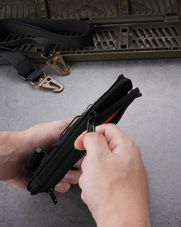 VE38 Pocket Organizer, EDC Organizer Pouch with 6 Pockets