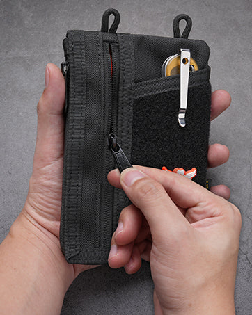 VE38 Pocket Organizer, EDC Organizer Pouch with 6 Pockets