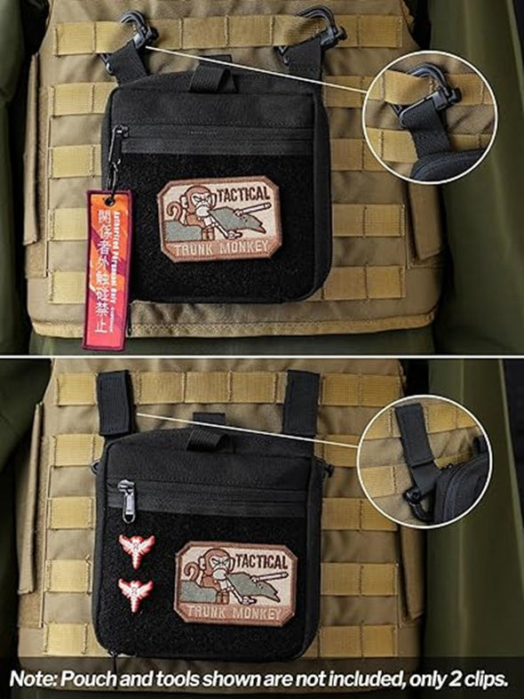 VAB3 2-Pack Tactical Molle D-Ring