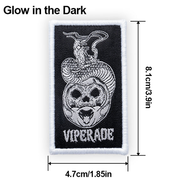 Horimukade × Viperade VAP6 Patches (glow in the dark)