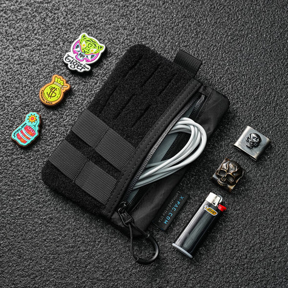 VE27 Organizer Pouch, Cordura EDC Pouch with Zipper Pocket