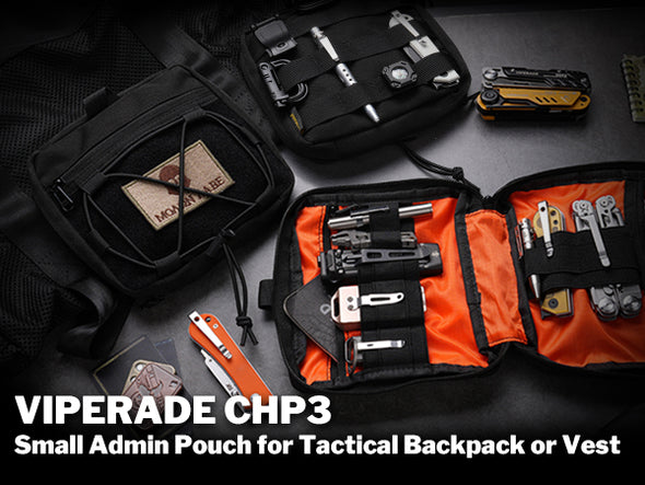CHP3 Small Admin Pouch for Tactical Backpack or Vest