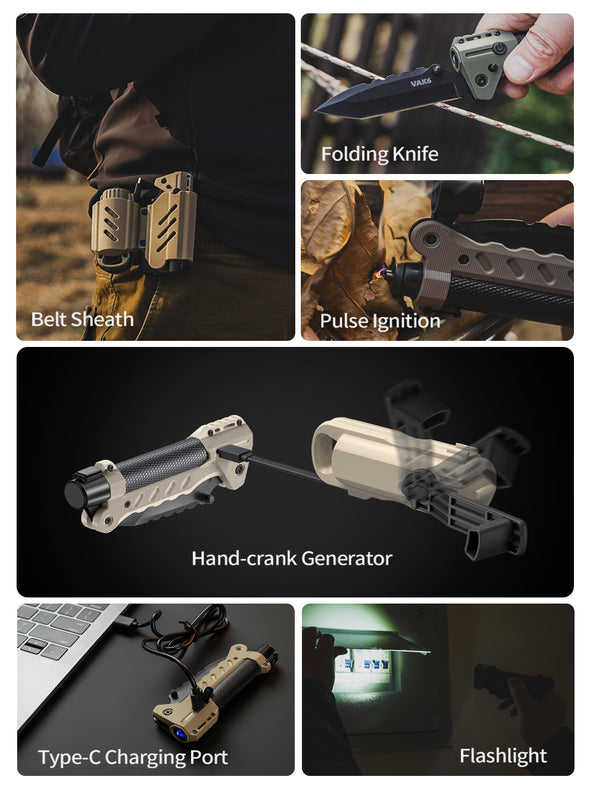 Hand-Crank Generator for VAK6