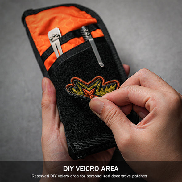 VE19 Long EDC Pouch Organizer, Utility Pouch for Multitools