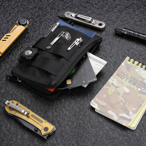 VE36 Pocket Organizer, EDC Organizer Pouch with 7 Pockets