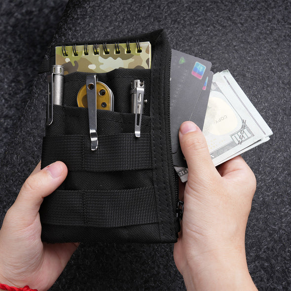 VE36 Pocket Organizer, EDC Organizer Pouch with 7 Pockets