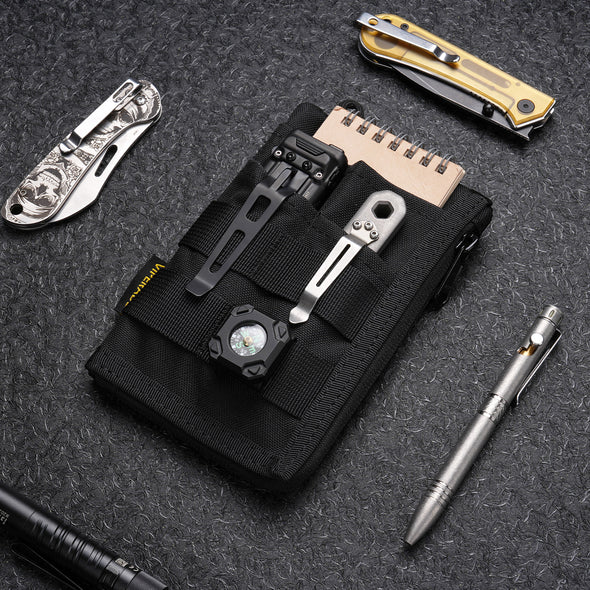 VE38 Pocket Organizer, EDC Organizer Pouch with 6 Pockets