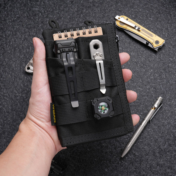 VE38 Pocket Organizer, EDC Organizer Pouch with 6 Pockets