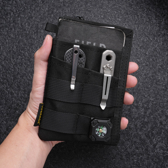 VE38 Pocket Organizer, EDC Organizer Pouch with 6 Pockets