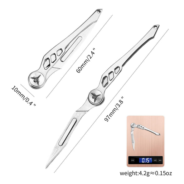 K18 Titanium Folding Pocket Knife
