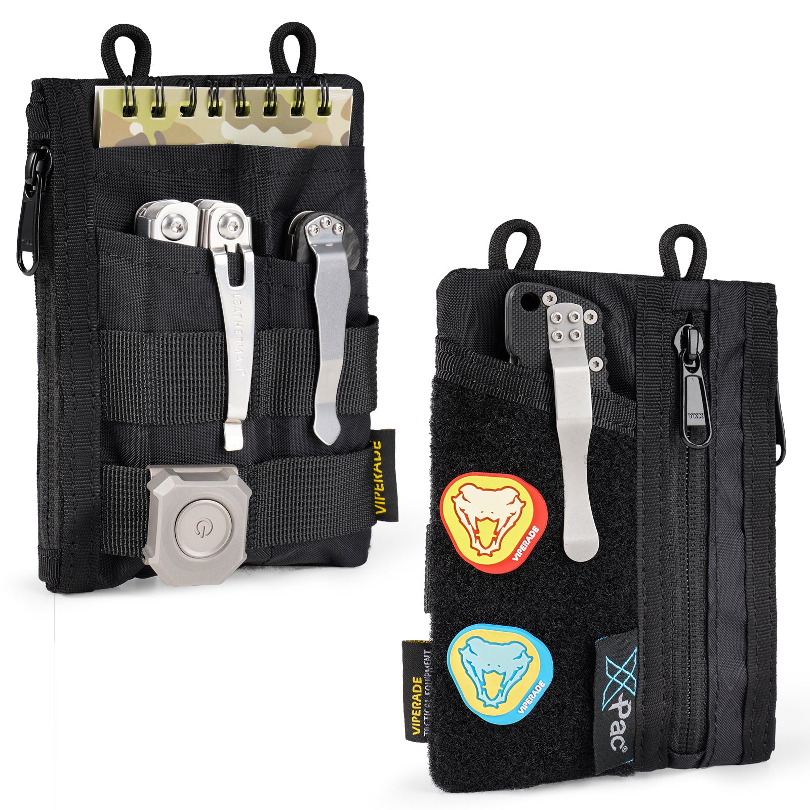 VIPERADE VE18-M Kleine EDC-etui met 6 zakken, zak organizer zakje met VIPERADE VE18-M Kleine EDC-etui met 6 zakken, zak organizer zakje met