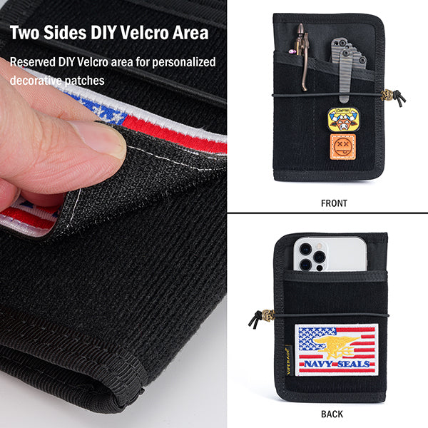 VE11 Tool Pocket Organizer Pouch, Nylon Multitool Pocket Journal – Viperade