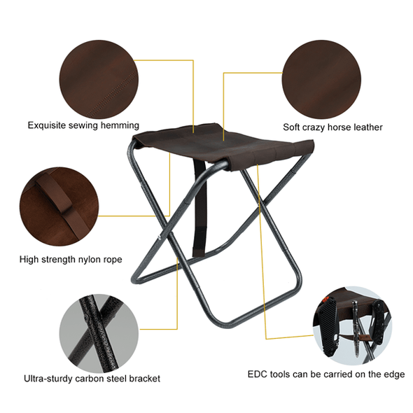 Viperade Camping Foldable Chair PD1 Camping Foldable Chair, Outdoor Lightweight Portable Chair