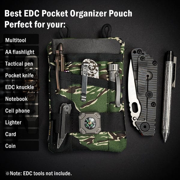 VE1-P EDC Tool Organizer Pouch with Velcro for Patches – Viperade