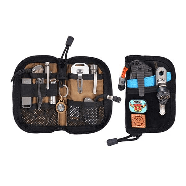 VE10 EDC Tool Pouch, Small EDC Organizer Pouch with 7