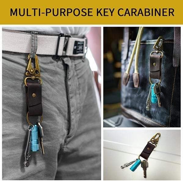 leather key organizer