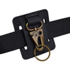 Viperade Leather Belt Keychain Black Leather Belt Key Holder PJ17