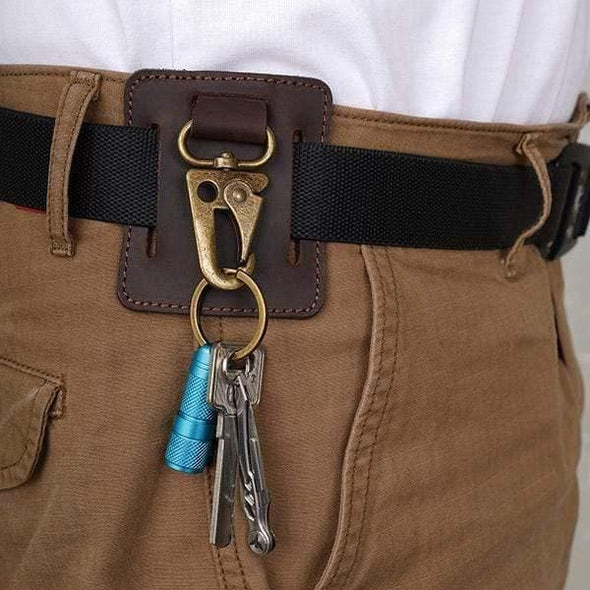 Viperade Leather Belt Keychain Leather Belt Key Holder PJ17