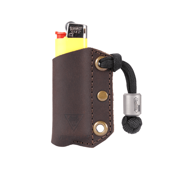 Viperade Leather Lighter Case PJ28 Leather Lighter Case for BIC Disposable Lighter