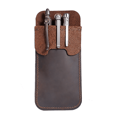 PJ15 Leather Muiltitool Sheath with Metal Belt Clip – Viperade