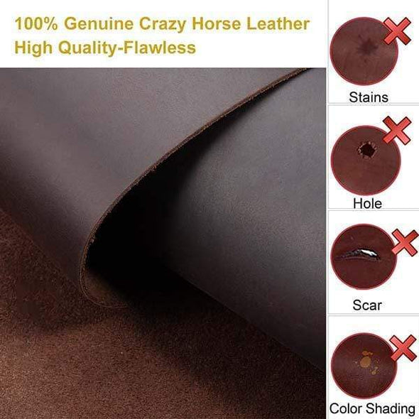 Viperade Leather PJ26 Full Grain Cowhide Leather, Grade A Tooling Leather