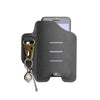 Viperade Leather Sheath Black PJ20 Universal Leather Phone Holster with Key Holder