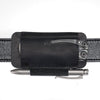 Viperade Leather Sheath Black PJ33 Leather Knife Sheaths for Belt, Pocket Knife Holster