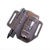 Viperade Leather Sheath PJ8 EDC Leather Multitool Sheath Belt Loop Waist Bag