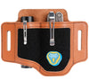 Viperade Leather Sheath PL1 Leather Sheath for Belt, Multitool Sheath with Velcro Loops