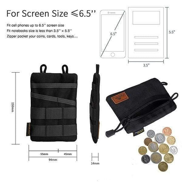 Viperade Multifunctional Organizer Pouch EDC Multifunctional Tool Organizer Pouch VE3