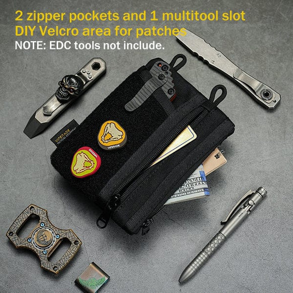 Viperade Multifunctional Organizer Pouch VE16 Pocket Organizer, EDC Organizer Pouch with 7 Pockets