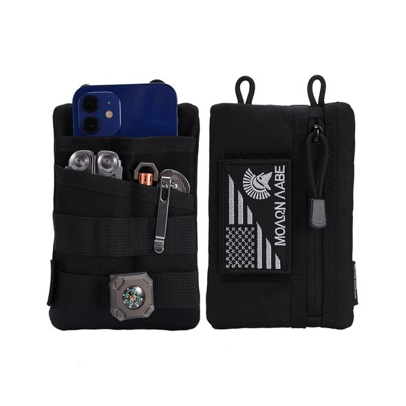 Viperade Multifunctional Organizer Pouch VE3 / Black VE3-P EDC Tool Organizer Pouch with Velcro for Patches